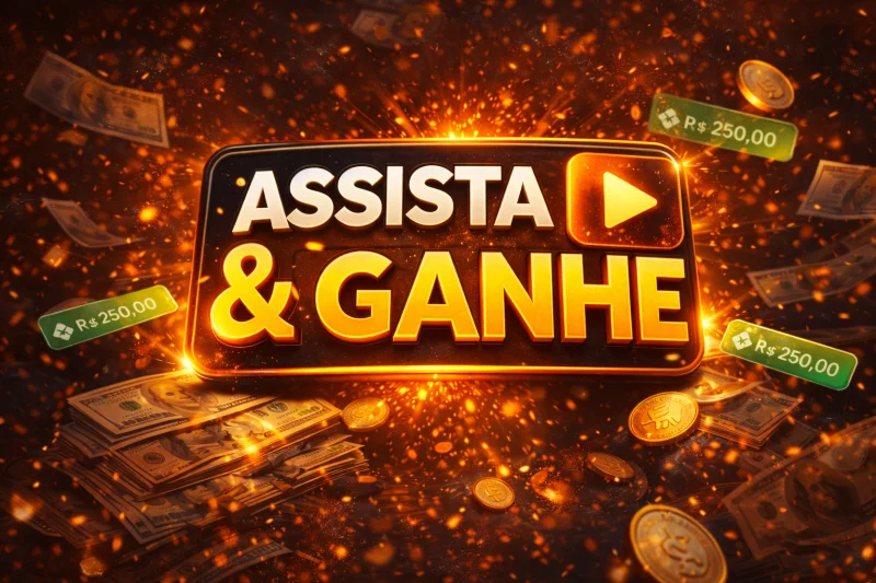 Assista video e ganhe