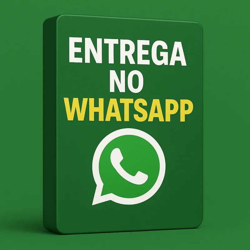 Entrega no Whatsapp