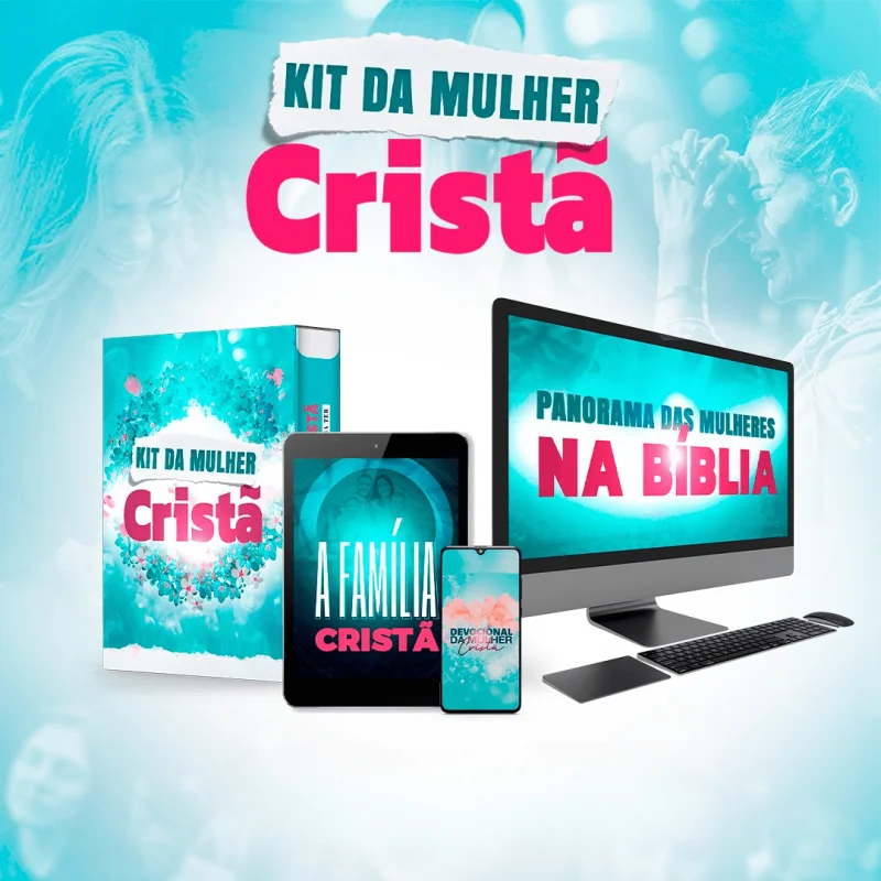 🌸 EXCLUSIVO HOJE: Kit da Mulher Cristã - Sua Transformação Espiritual!