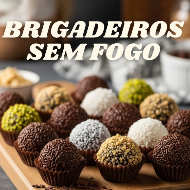 Brigadeiros sem Fogo