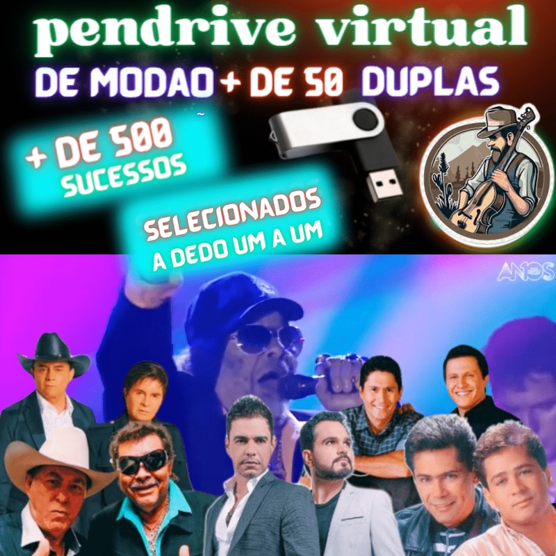 Pendrive Virtual de Modão