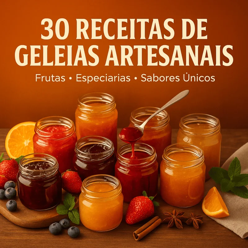 +30 Receitas de Geleias Artesanais 