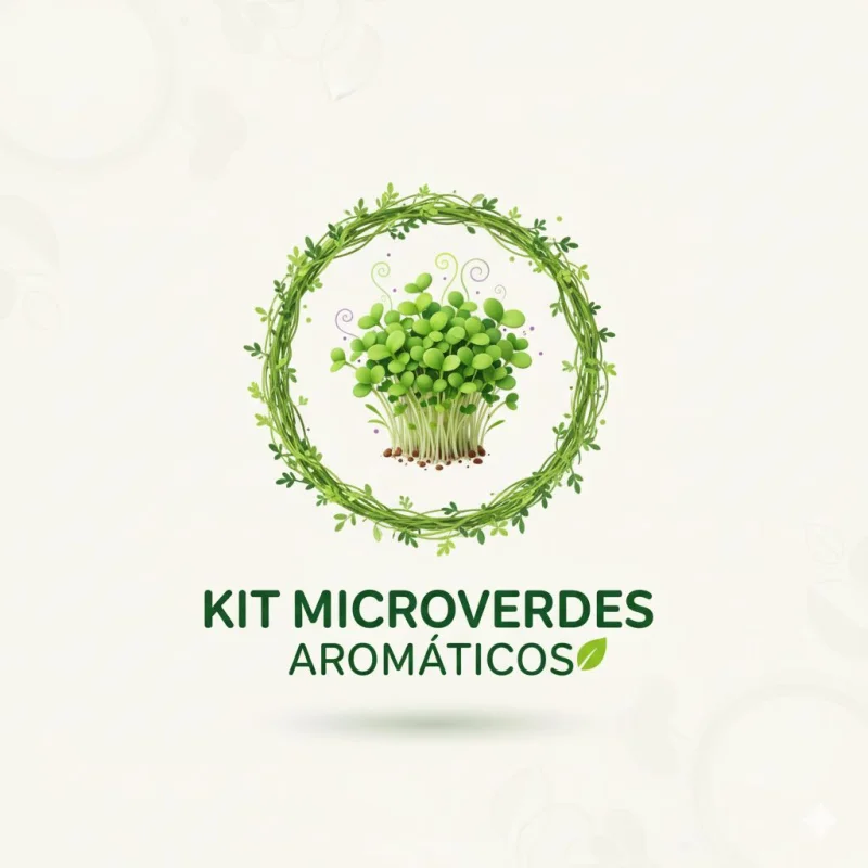  Kit Microverdes Aromáticos