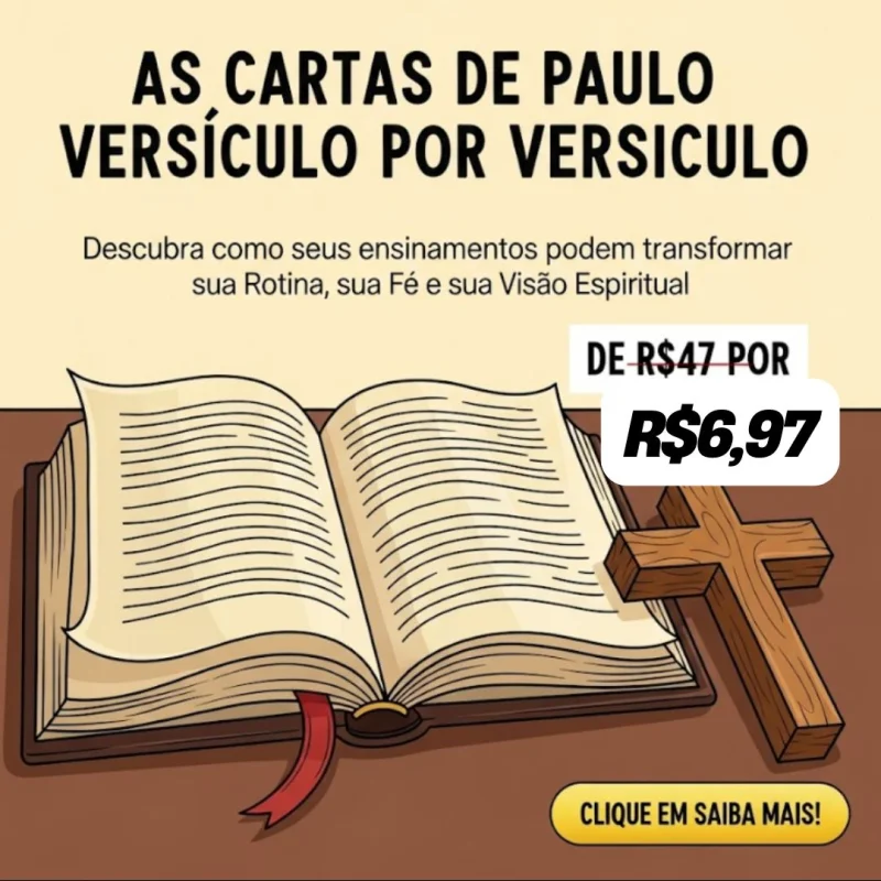 As Cartas de Paulo Plano Básico