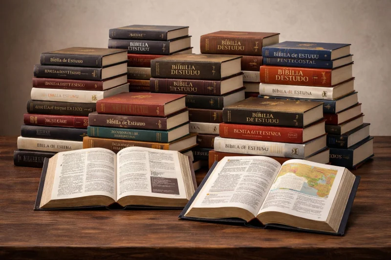 PACOTE COM 30 BÍBLIAS DE ESTUDO COM COMENTÁRIOS (MEGA KIT DE ESTUDO)