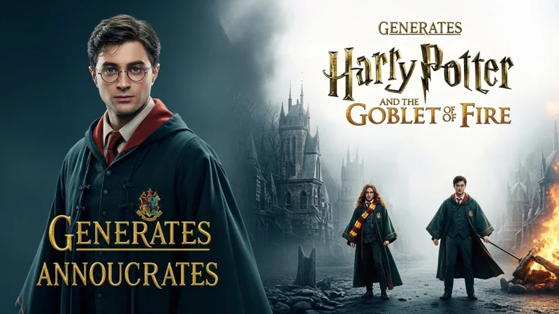 HARRY POTTER AND THE GOBLET OF FIRE