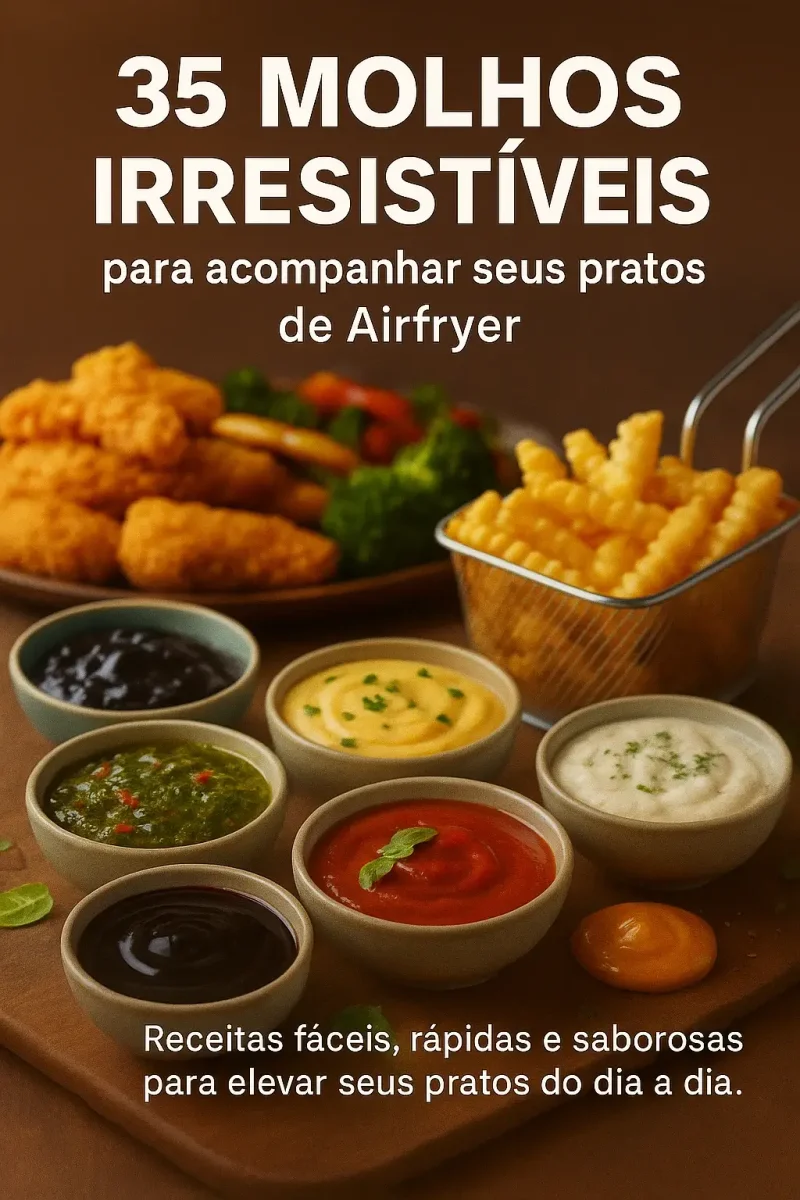 35 Receitas de Molhos Caseiros Prontos em Minutos