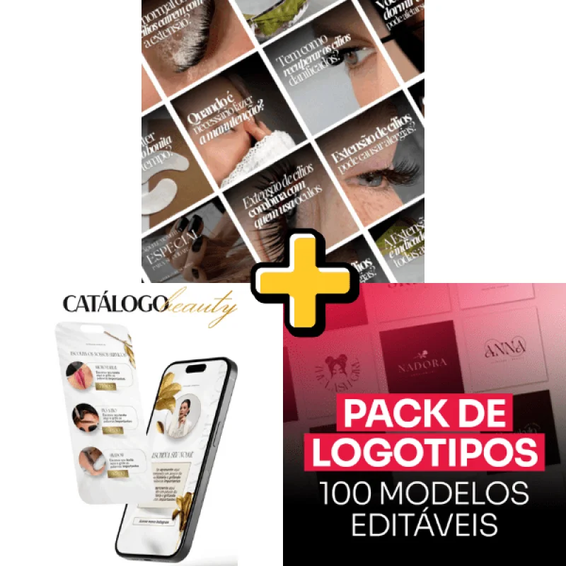 LEVE AS 3 OFERTAS NESTE COMBO - 50% OFF
