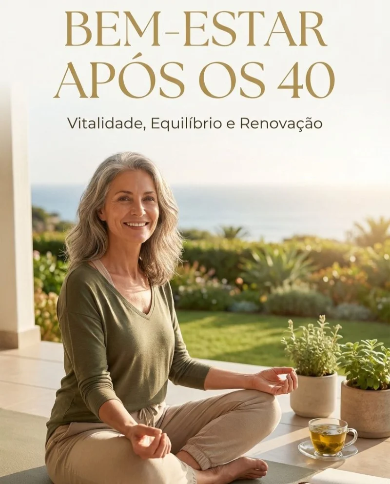 BEM-ESTAR APÓS OS 40: ROTINA SAUDÁVEL EM CASA PARA TER MAIS ENERGIA, DISPOSIÇÃO E QUALIDADE DE VIDA