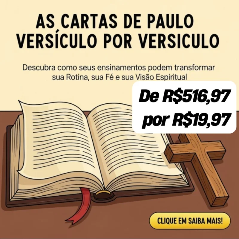 As Cartas de Paulo Plano Premium