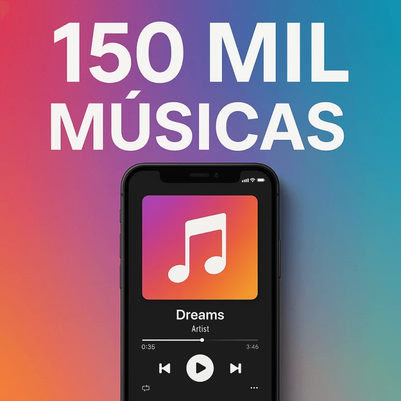 Pacote 150 Mil Músicas MP3 - Videoclipes Inclusos