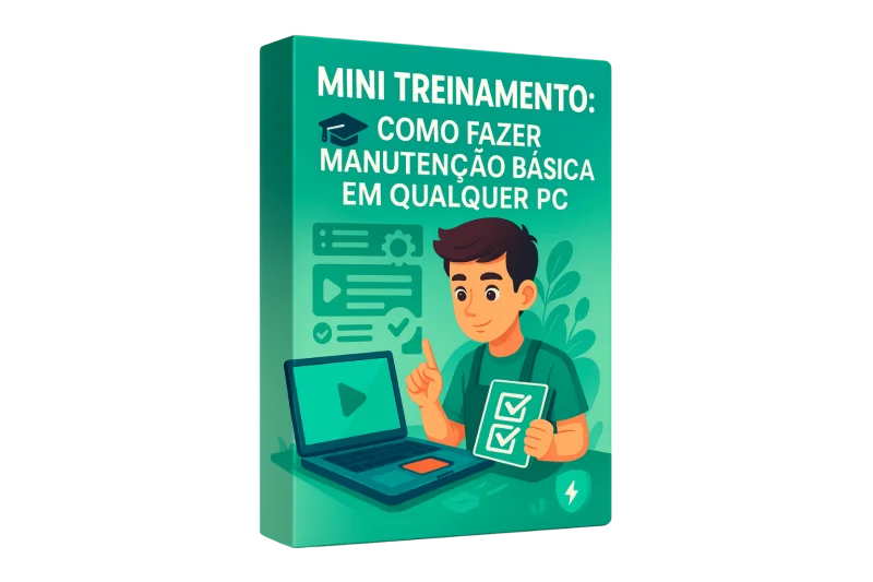 🎓 Mini Treinamento: Como Fazer Manutenção Básica em Qualquer PC