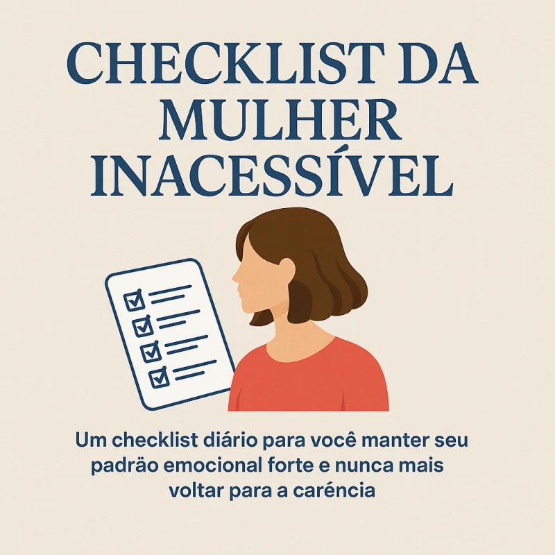 Checklist da Mulher Inacessível