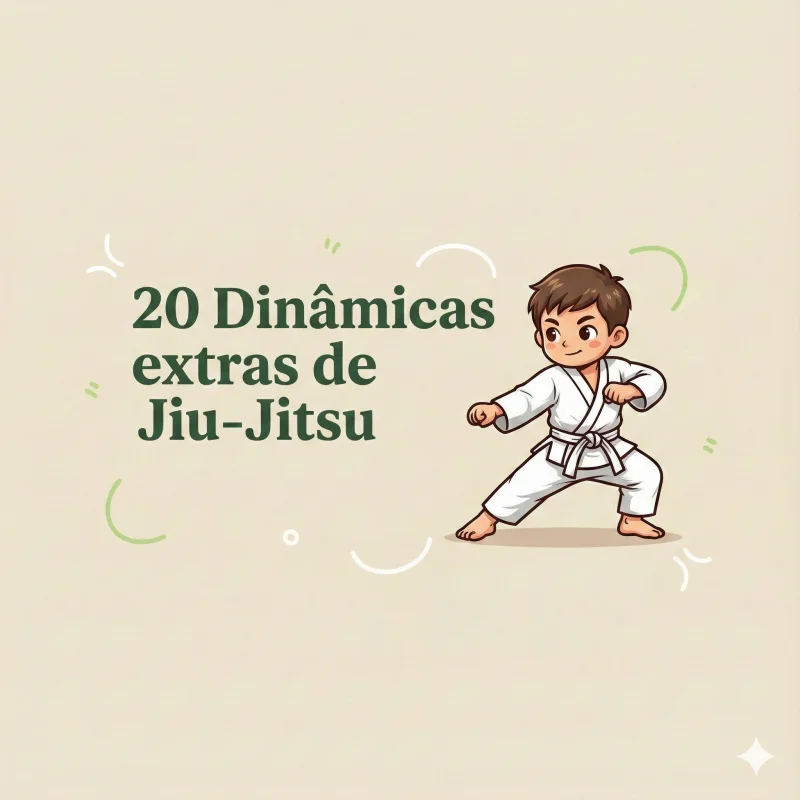 20 Dinâmicas extras de Jiu-Jitsu