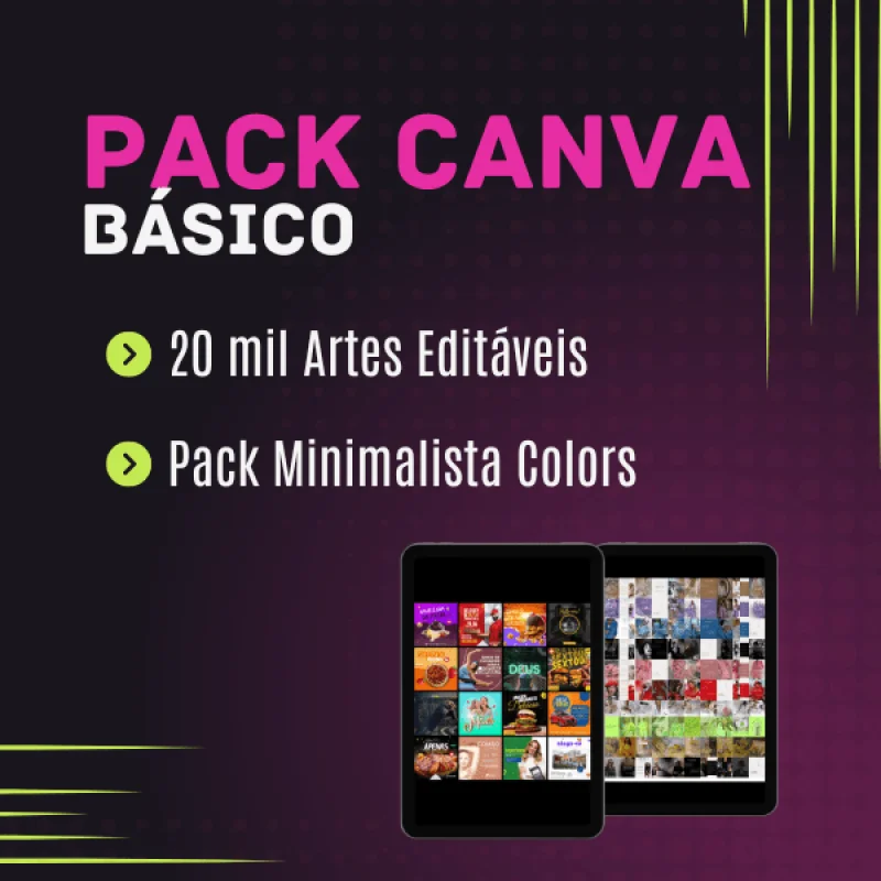 +20.000 Posts Prontos e editáveis no Canva