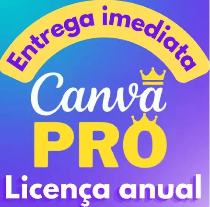 🎨 Canva Pro — Liberte Todos os Recursos por 1 Ano!