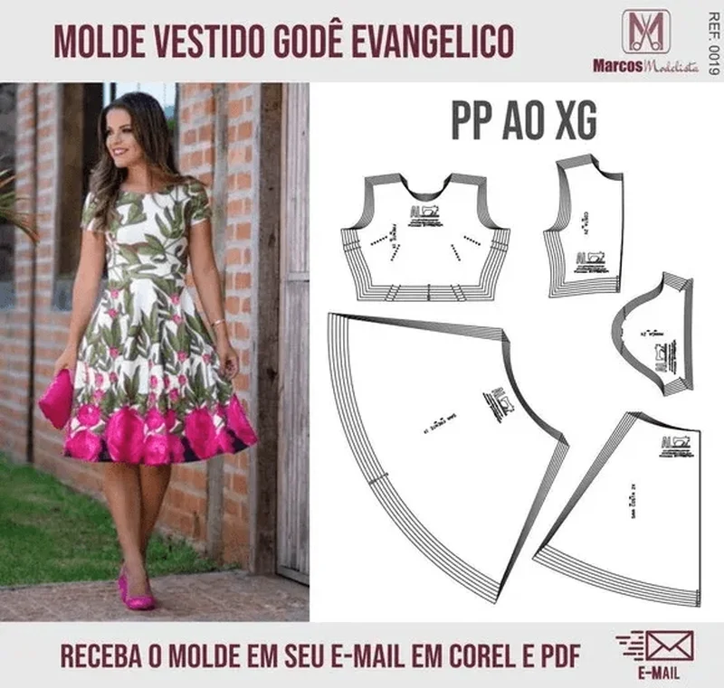 Plano Basico Moldes Vestidos