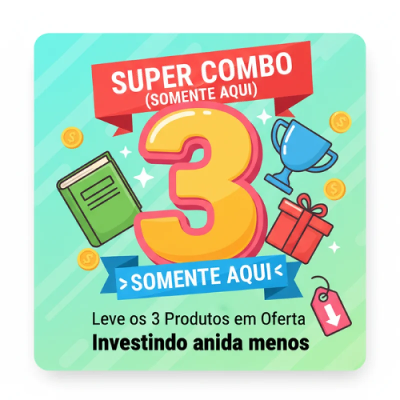 PREFERIDO DAS MAMÃES - MAIS VENDIDO ⭐⭐⭐⭐⭐(5/5)