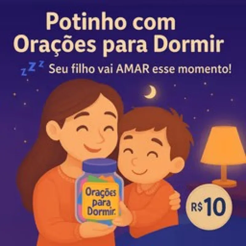 Potinho de Oração para dormir