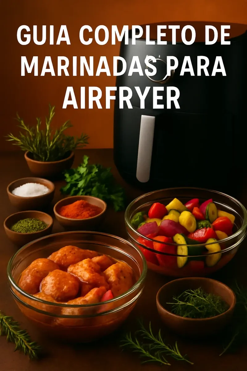 Guia 25 Receitas de Marinadas para Airfryer