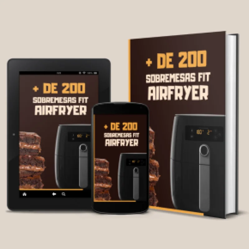 200 SOBREMESAS FIT NA AIRFRYER