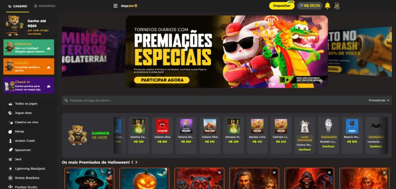 Cassino Brasileiro Completo