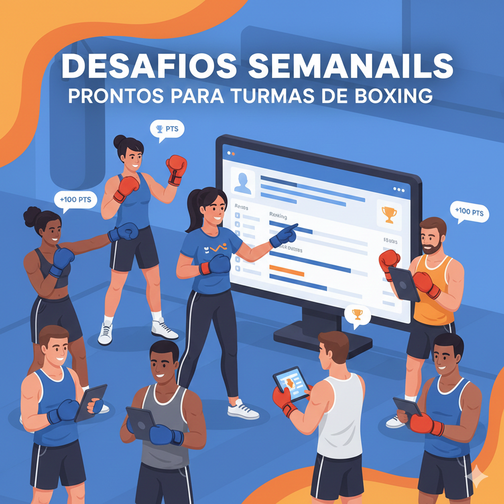 8 Desafios Semanais BOXE