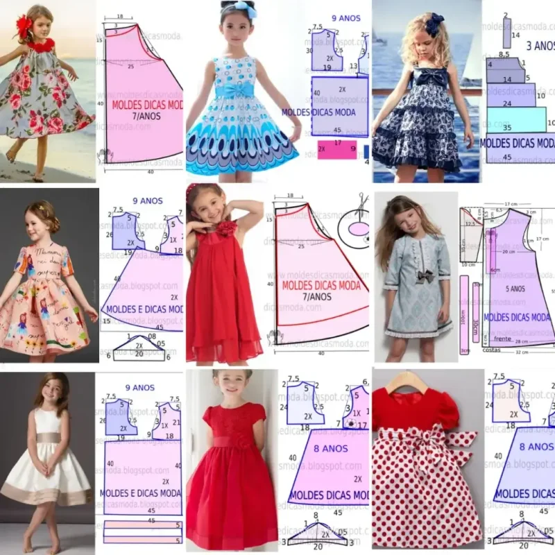 500 Vestidos Infantis