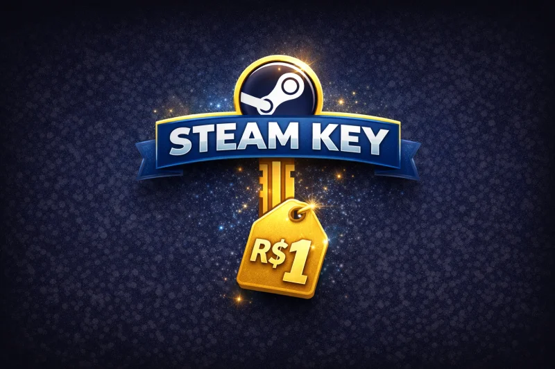 Lucro Garantido: Compra Key a R$ 1, Venda a R$ 10