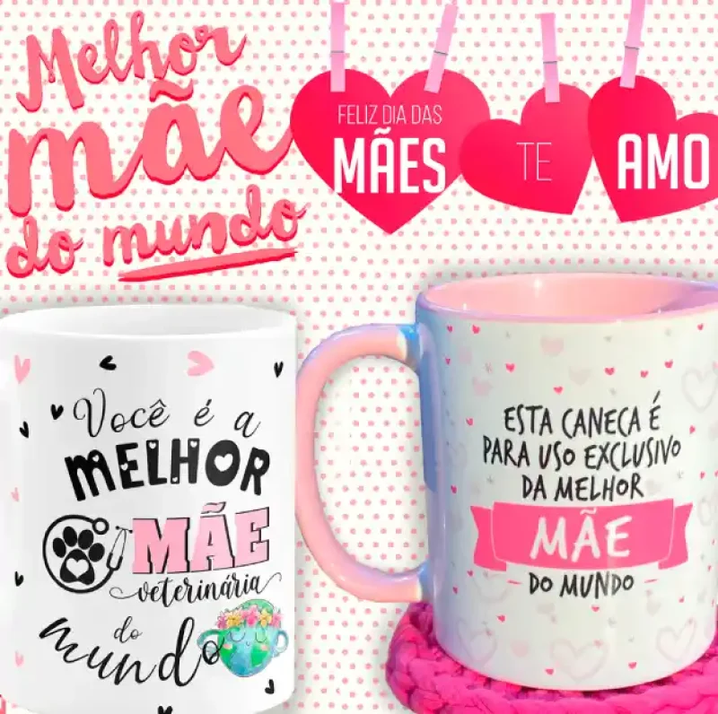 Coleção Especial: 36 Canecas para Mães