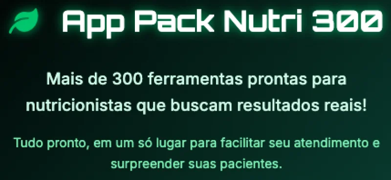 App Pack Nutri 300