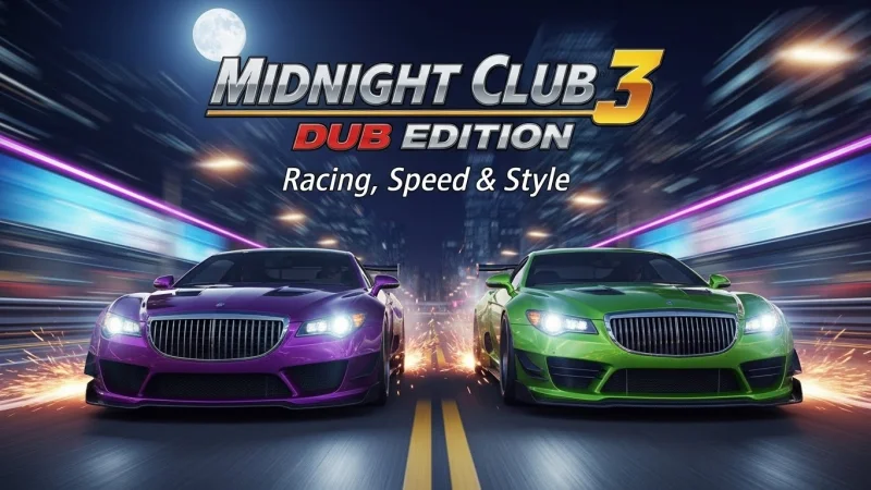 🎮 Midnight Club 3: DUB Edition – Corrida, Velocidade e Estilo! 🚗💨