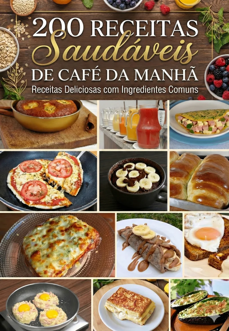 200 Receitas Café da Manhã