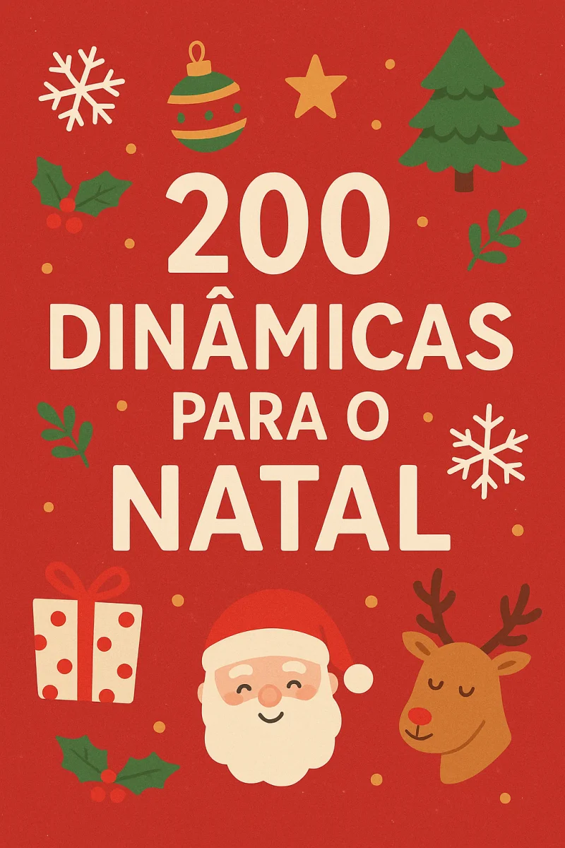 🎄 +200 DINAMICAS PARA O NATAL 🎄