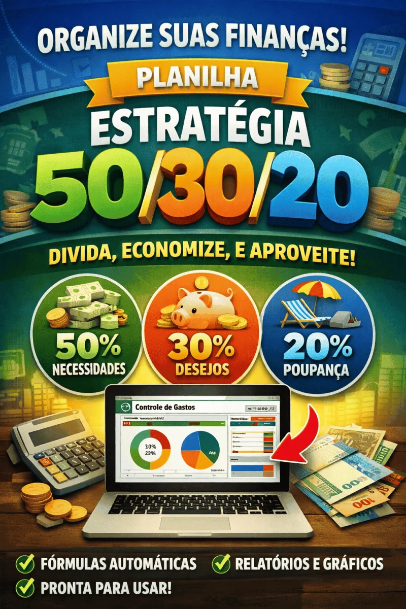 Planilha Estratégica 50-30-20