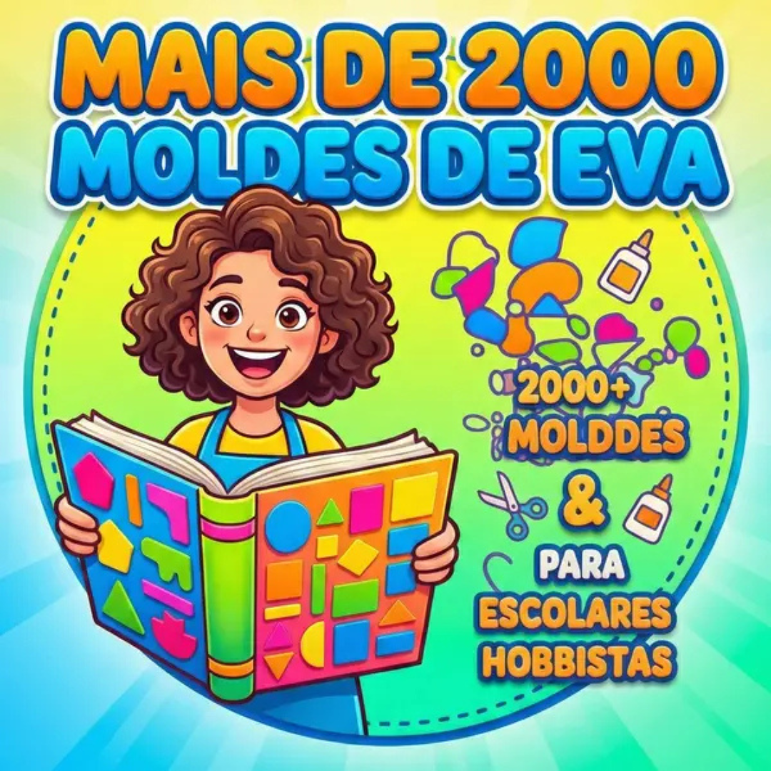 + 2000 Moldes de EVA - Plano Premium