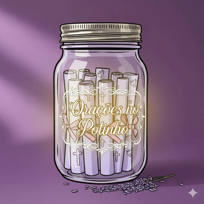 Orações no potinho