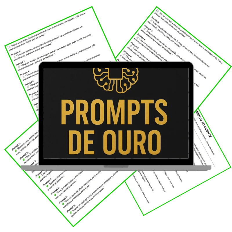 PROMPTS DE OURO - PLANO PRO