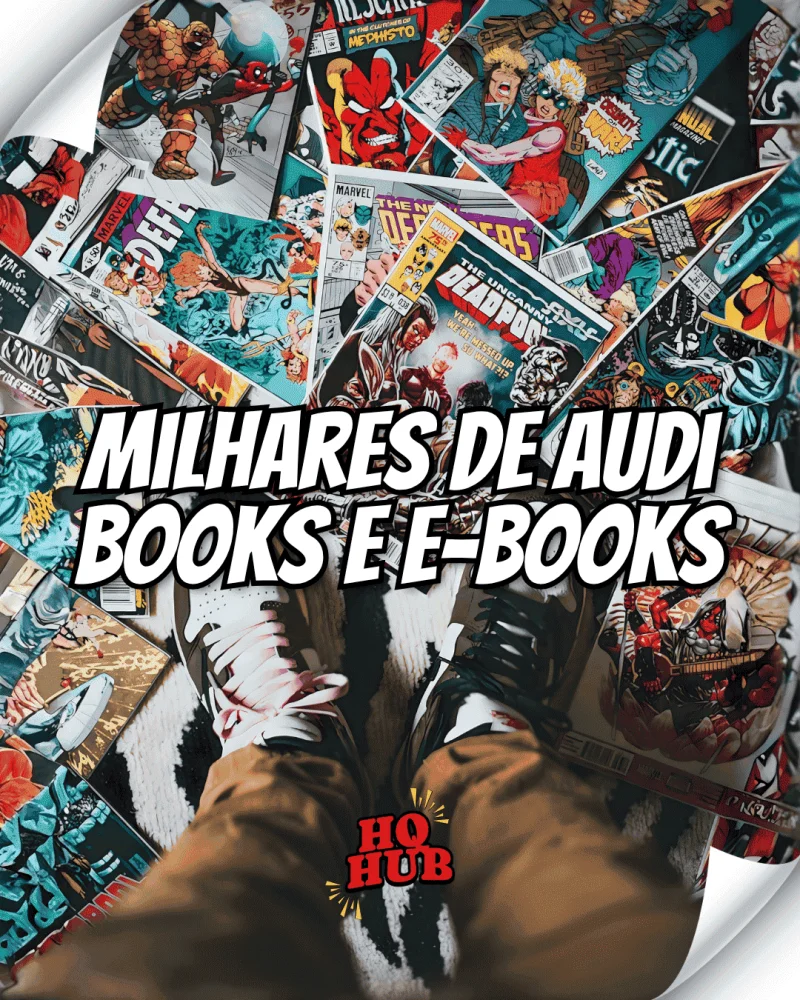 Milhares de Audi books e E-books